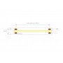 LED Strip COB 8mm 24V, 14W/m, 528LED/m, 5m