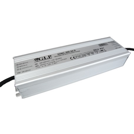 LED Power Supply 200W 24V TRIAC Dimmable IP67