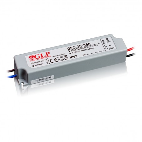 Constant Current LED Driver 16.8W 350mA, IP67