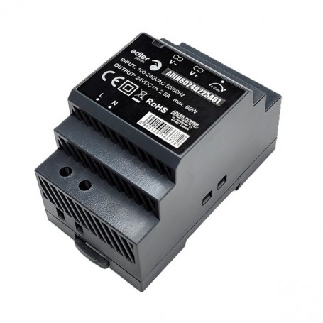 DIN Power Supply 60W, 24V, 2.5A