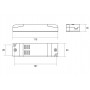 LED Driver, 3W, 350mA, PTDCC/3/R350N