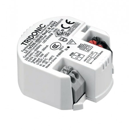 15W 100-400mA DALI AC/DC LED power supply CC 15W 0.35A Dali-2 push dim