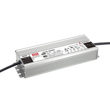 HLG-320H-24A / 320W, 24V, 13.3A