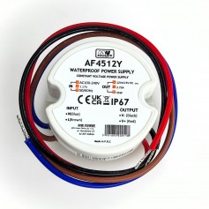 LED driver round 45W 12V IP67