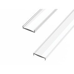 Profile Lens Cover 1m, 16mm transparent