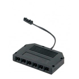 LED power connector with 6 parallel outputs LED