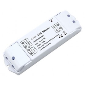 Dimmer 1-10V, 1-kanal, 12V-180W / 24V-360W