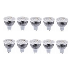 LED lampa 12V, MR16 4W 280lm, 10-pack